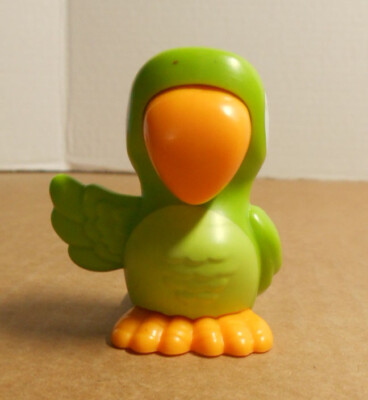 Fisher Price Little People Green Parrot Animal Zoo Train Figure P11 | eBay