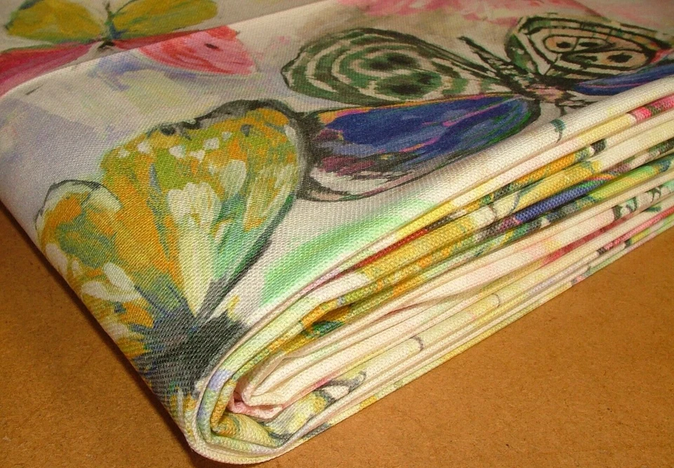 4.3m Prestigious Textiles Schmetterling Wolke Hibiskus Stoff Polster Vorhang - Bild 4 von 4