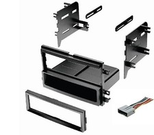 Ford Lincoln Mercury Dash Kit Single Din Stereo Radio Install Kit Wire Harness