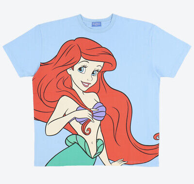 Tokyo Disney Resort New T-shirts Unisex Size S~LL Peter pan Snow White Ariel LGM
