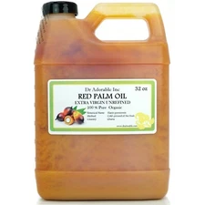 ORGANIC RED PALM OIL EXTRA VIRGIN COLD PRESSED 2 OZ 4 OZ 8 OZ-UP TO 1 GALLON