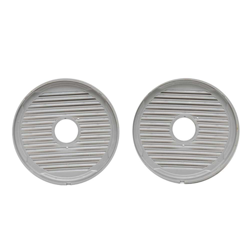Jensen Audio Boat Speaker Grille Cover | 6.5 Inch Gray Plastic (Pair) - Picture 2 of 4