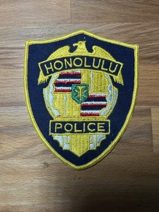 HONOLULU HAWAII POLICE Vintage Patch