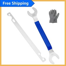 2-Piece Water Pump Pulley Holder Tool - Compatible with BMW, Ford, & GM Vehicles