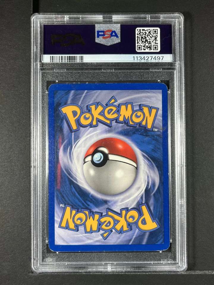 Dark Dragonite Reverse Foil #5 2002 Pokemon Legendary Collection PSA 5 250001 - Image 2 of 2