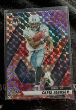 2025 Panini Mosaic - Chris Johnson #224 Camo Pink Mosaic Prizm