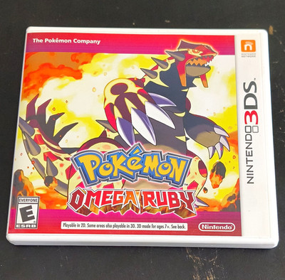 Nintendo Pokémon Omega Ruby for Nintendo 3DS w/ Manual, Case & Insert (2014)
