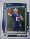 2024 Drake Maye (Patriots) Panini Donruss Optic Base Rated Rookie #229 RC