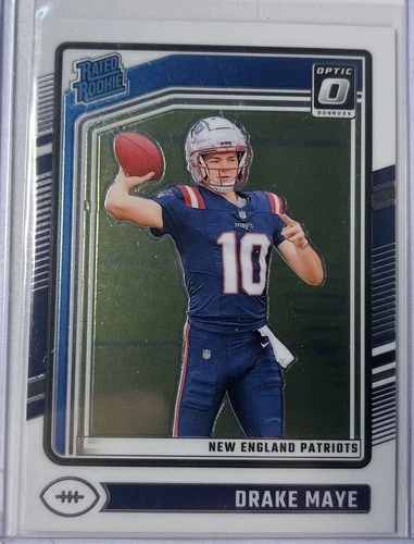 2024 Drake Maye (Patriots) Panini Donruss Optic Base Rated Rookie #229 RC