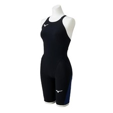 MIZUNO Mizuno GX SONIC LITE Race Half Suit N2MGD410 99: Black x Estate Navy 140