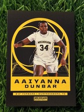 2025-2026 Valiant Michigan Wolverines Women's Basketball Aaiyanna Dunbar RC