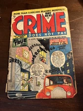 CRIME DOES NOT PAY #63 VIOLENT PRE-CODE 1948