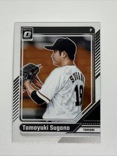 Tomoyuki Sugano 2024 Donruss Optic #8 Baltimore  Orioles RC Yomiuri