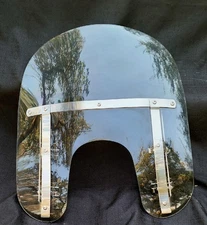Harley Davidson Windscreen WITH Quick Release Mounts "AS 6 125-6 LEXAN FMR714J"