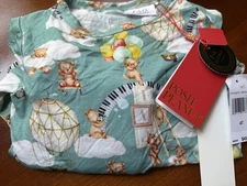 NWT - Posh Peanut FAO Swartz Teddy Bears 2 Piece Pajamas - 4T