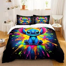 Disneyy Lilo and Stitch Bedding Set Single Double King Size 229 229 cm