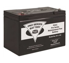 100 Ampetogodzin (Ah) Bezobsługowy (AGM) Standby Sump Pump Akumulator