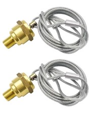 2 Pack Of Npt Air Tank Drain Valve With 60 Cable Brake Reservoir Compressor