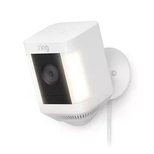 Spotlight Cam Plus, Plug-In - Smart Security Video Camera with LED Lights, 2-Way