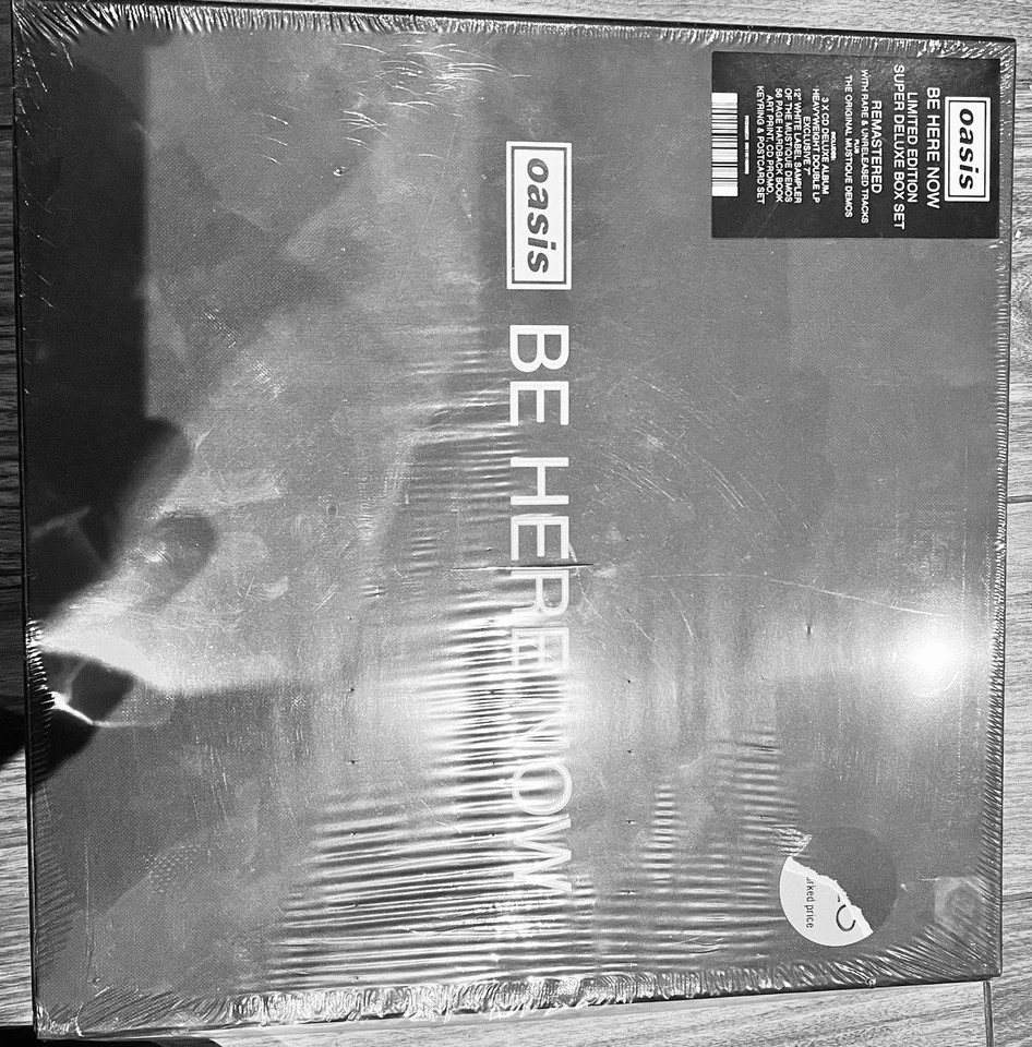 OASIS - BE HERE NOW - DELUXE BOX SET VINYLS+CDS SEALED/NEVER OPENED - Image 4 of 4