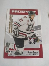2006-07 In The Game Heroes and Prospects #123 Brett Sutter