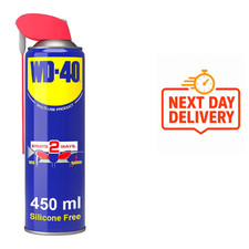 WD-40 Multi Use Lubricant Spray 450ml Smart Straw Rust Remover Protection 24.00 per litre