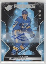 2019-20 SPx Rookies Auto 208/299 Tier 1 Rookies Klim Kostin #55 Auto rh0