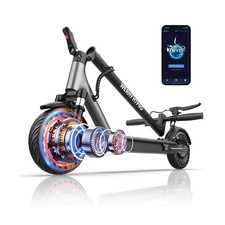 Electric Scooter, Powerful 500/350W Motor, 10"/8.5" Tire, Top Speed 19 MPH, 2...