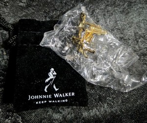 Johnny Walker Black Collecible Cuff Links Gold!