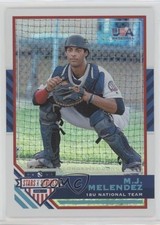 2017 USA Baseball Stars & Stripes Longevity Holofoil 84/99 MJ Melendez #39 04h3
