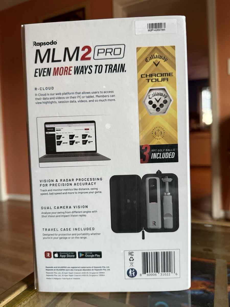 Rapsodo MLM2 PRO 美品 Rapsodo MLM2 Pro Launch Monitor - Gray (MLM2PA) for sale