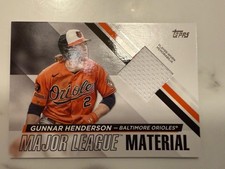 2024 Topps Update Series Major League Material Gunnar Henderson