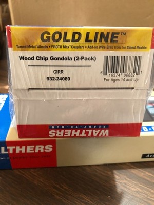 Walthers  HO  932-24069   Wood Chip Gondola  (2-Pack)   CIRR  RTR  Sealed
