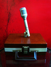 Vintage 1970's Shure SM54 dynamic cardioid microphone w accessories SM59 SM53 2