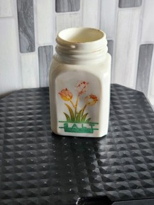 Fireking Tulip Salt and Pepper Shakers | eBay
