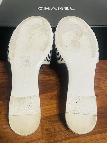 Chanel Flats 39.5 Mules Original Box - Picture 14 of 20