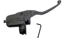 Drag Specialties Brake Master Cylinder Assembly 19/32" Matte Black