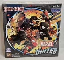 Marvel United Spider Geddon Board Game 1 To 4 Players Ages 14 And Up