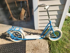 RARE FULL SIZE 49L"x 32H" 1966 FLYING DUTCHMAN SCOOTER Panter BRAKE HOLLAND A+ 