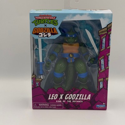 Teenage Mutant Ninja Turtles Leo x Godzilla Action Figure - .com,
