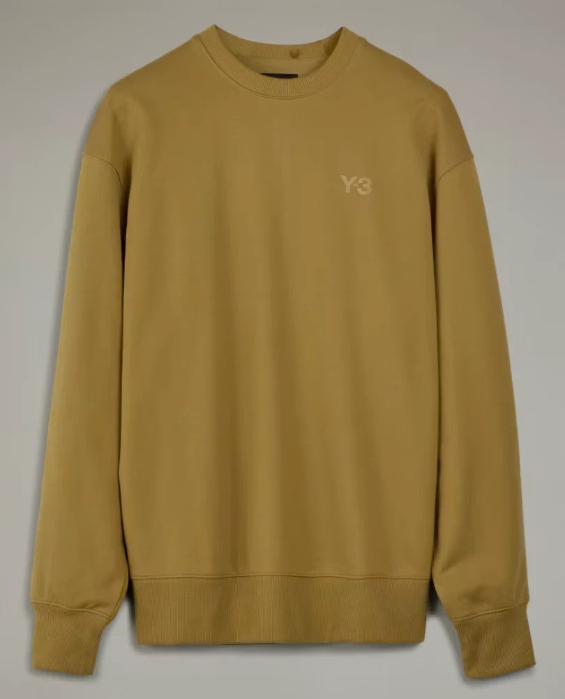 Y-3 French Terry Crew Sweater Mesa Color IV5583 adidas Sweatshirt Mens Size XL 26690₽