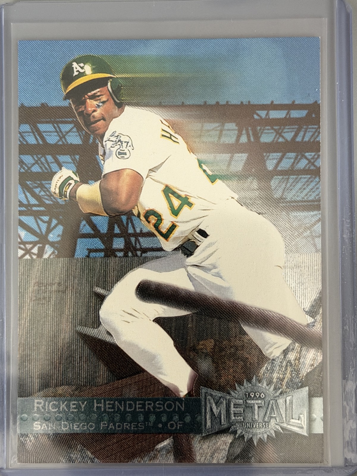 1996 Fleer Metal Universe - Rickey Henderson #237