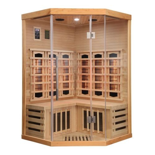 Sanotechnik SUPREME Infrarotkabine Wärmekabine Kabine 2 Pers. 120x120x190 cm