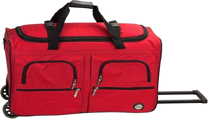 Large With Wheels Red