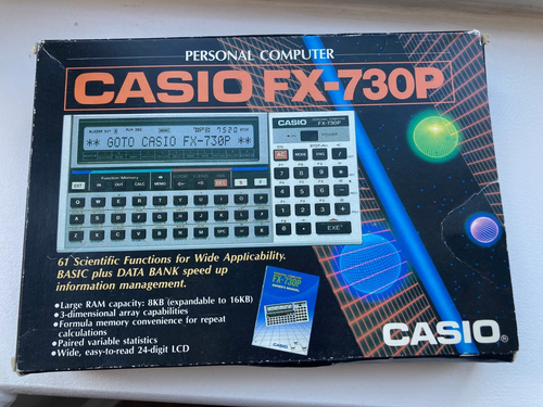 Casio FX-730P Personal Computer | eBay UK