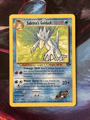 Sabrina's Golduck 30/132 Gym Challenge Regular