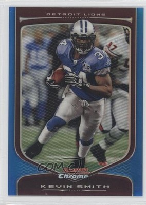 2009 Bowman Chrome Blue Refractor 54/150 Kevin Smith #62 0a1