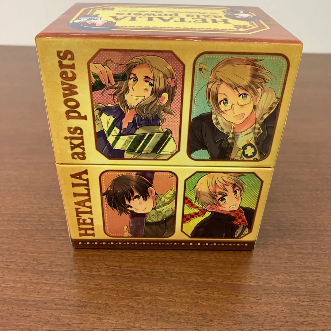 ヘタリア キャラクターCD Axis Powers 9枚セット 収納BOX付き HETALIA Axis Powers Character CD BOX Complete Set Vol 1-8 Storage