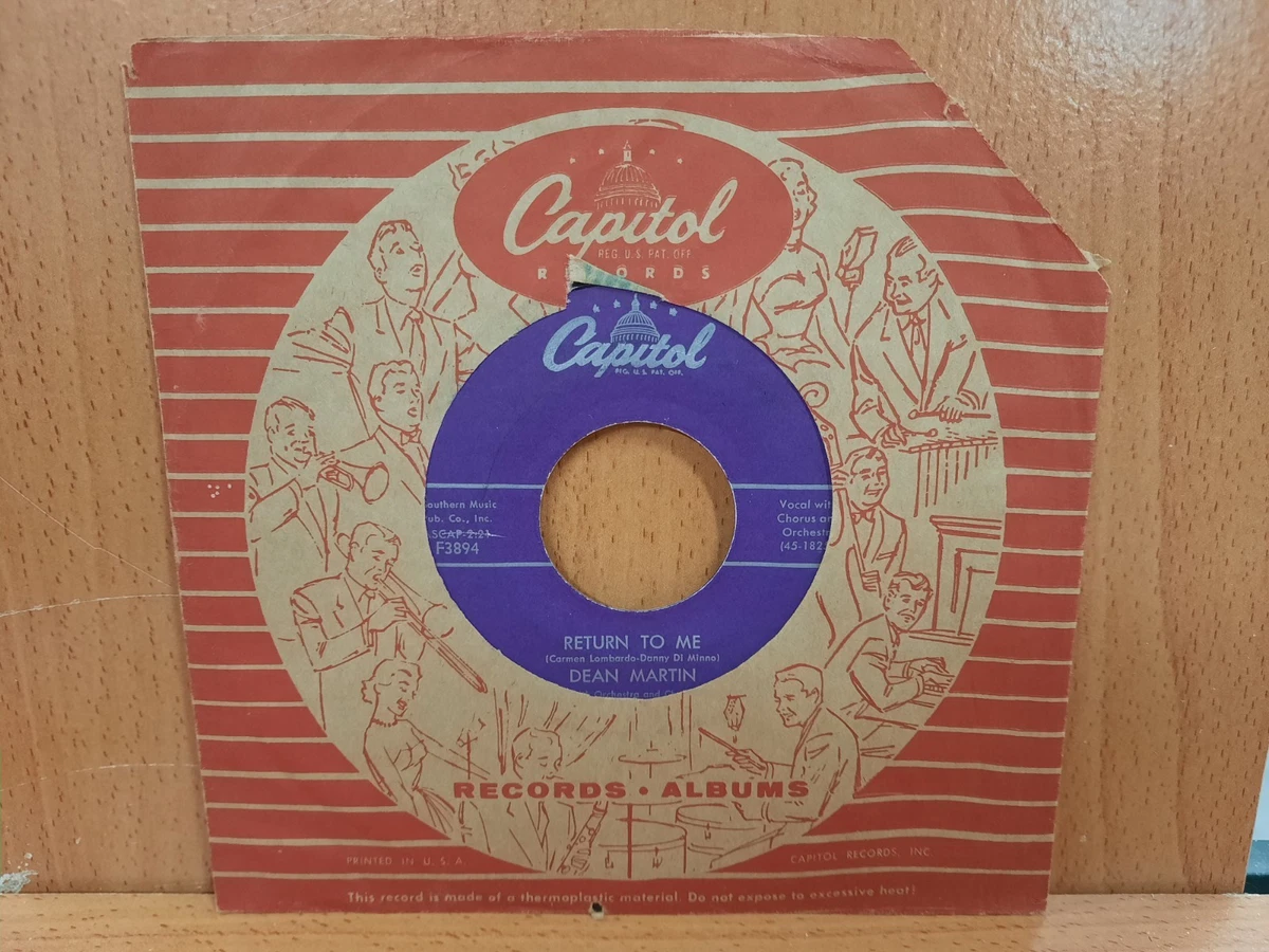 Dean Martin 45 RPM Speed Vinyl Records for sale | eBay