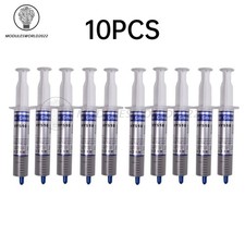 10PCS 30g Grey Thermal Conductive Grease Paste For CPU GPU Chipset Cooling HY510